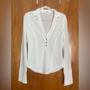 White Free People Sweater